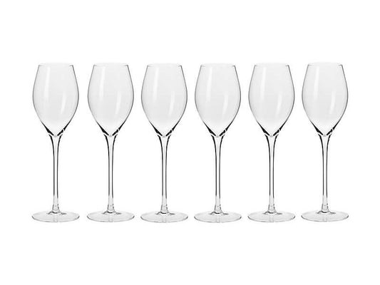 Krosno Harmony Prosecco Champagne Flute 280ml 6 Piece Set