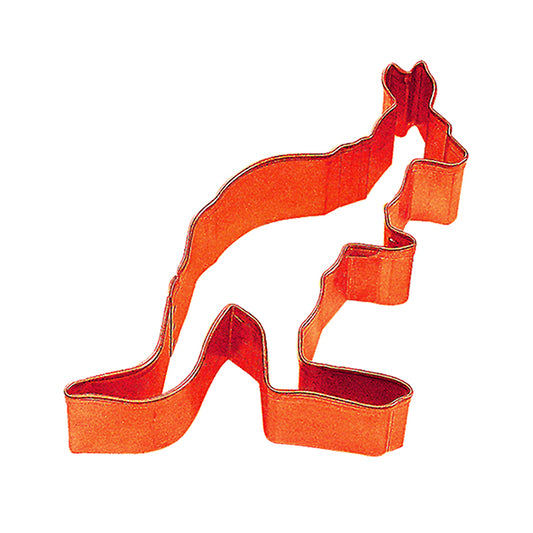 Kangaroo Cookie Cutter Orange 8cm