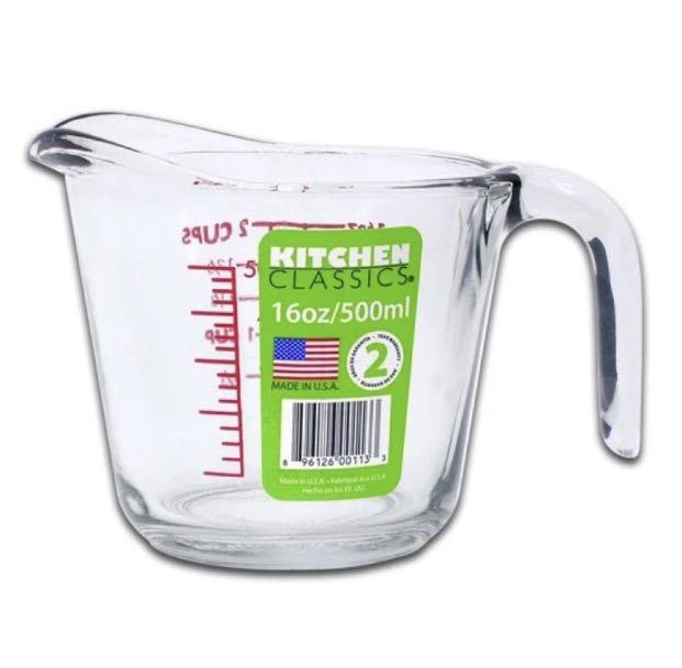 Kitchen Classics Glass Measure Jug 1 Cup