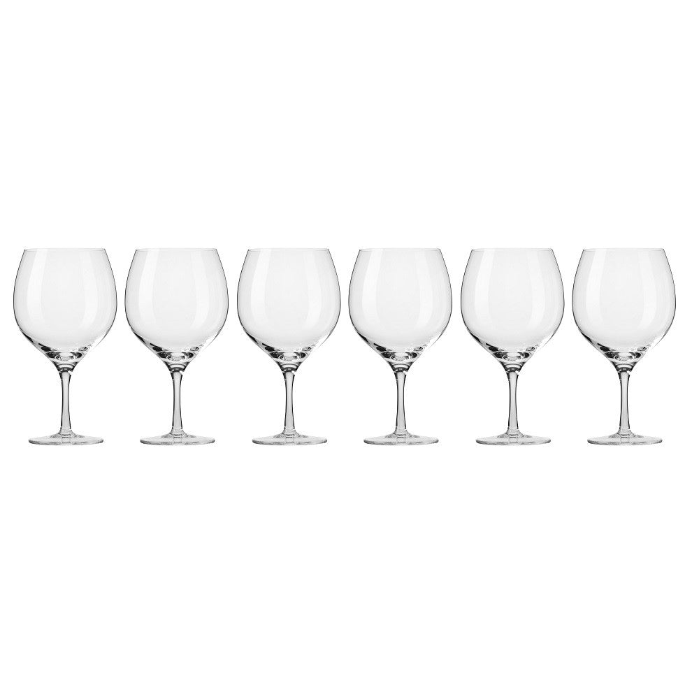 Krosno Harmony Gin Balloon Glass 700ml Set of 6 Pieces