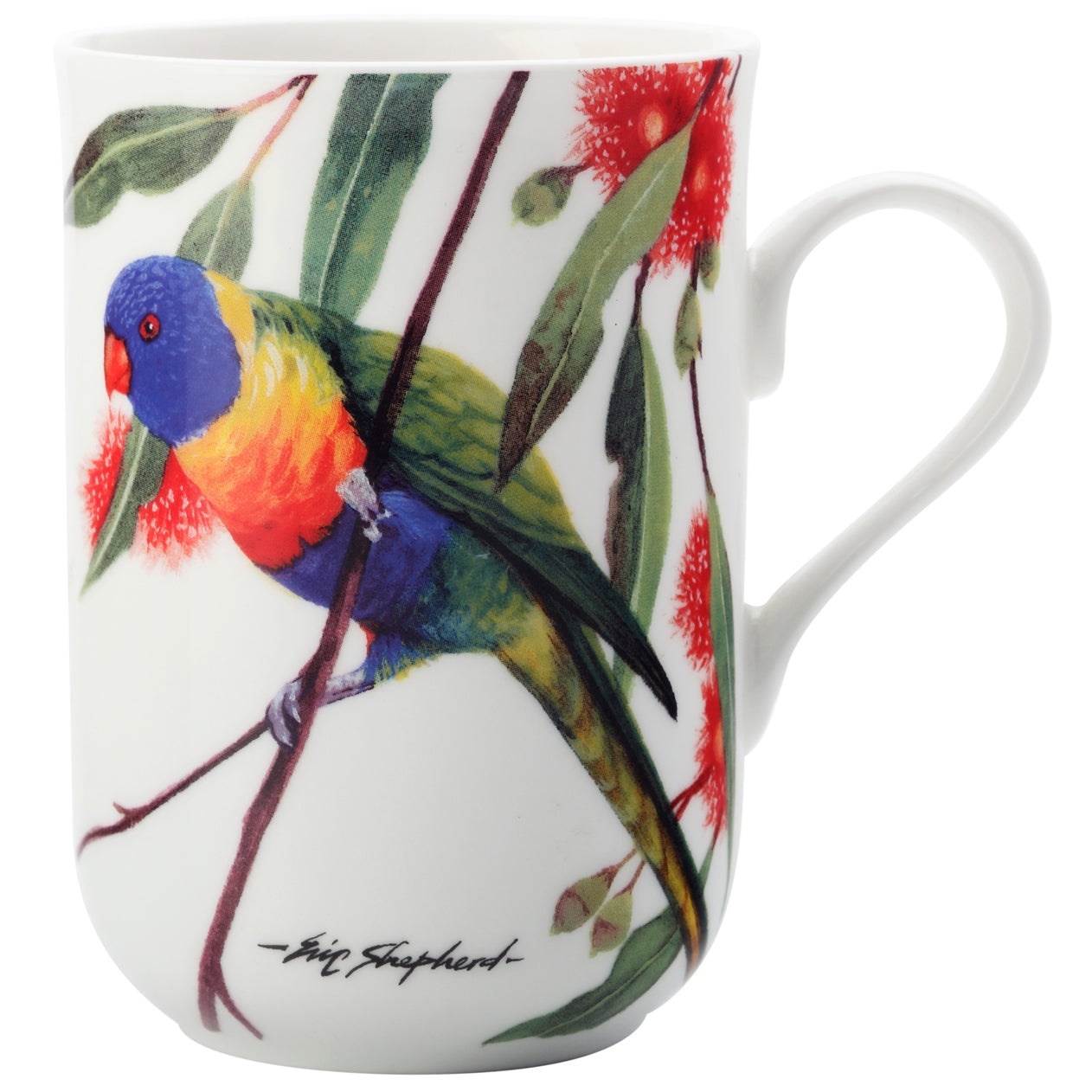 Maxwell and Williams Birds of Australia Rainbow Lorikeets Mug 300ml