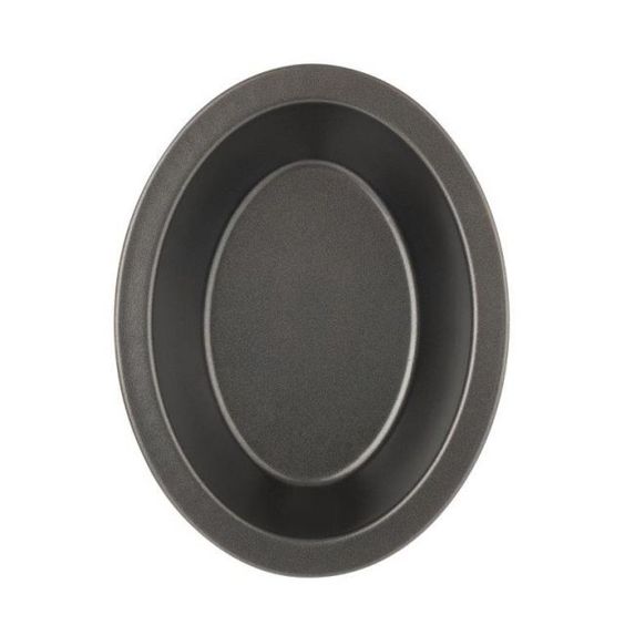 MASTERPRO PIE DISH IND OVAL 16X12.5X3CM N/S