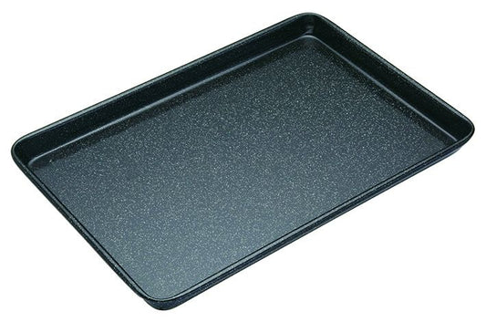 MASTERPRO PRO ENAMEL BAKING TRAY 40X27X2.5CM