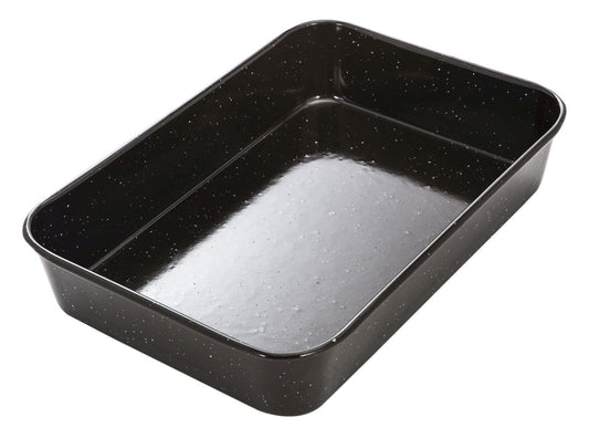 MASTERPRO PRO ENAMEL RECT R0ASTING PAN 40X28X7.5CM