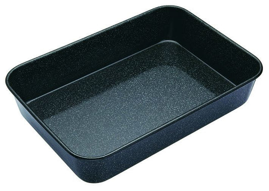 MASTERPRO PRO ENAMEL RECT ROASTING PAN 34X26X7.5CM