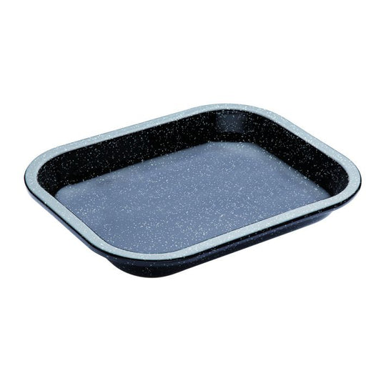 MASTERPRO PRO ENAMEL ROASTING PAN 27X21X4CM