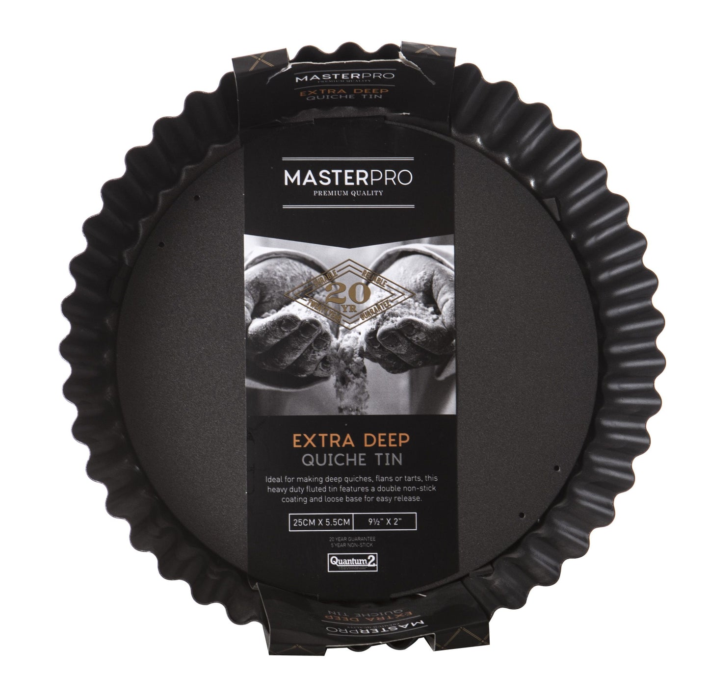 MASTERPRO QUICHE DEEP RND 25MX6CM N/S