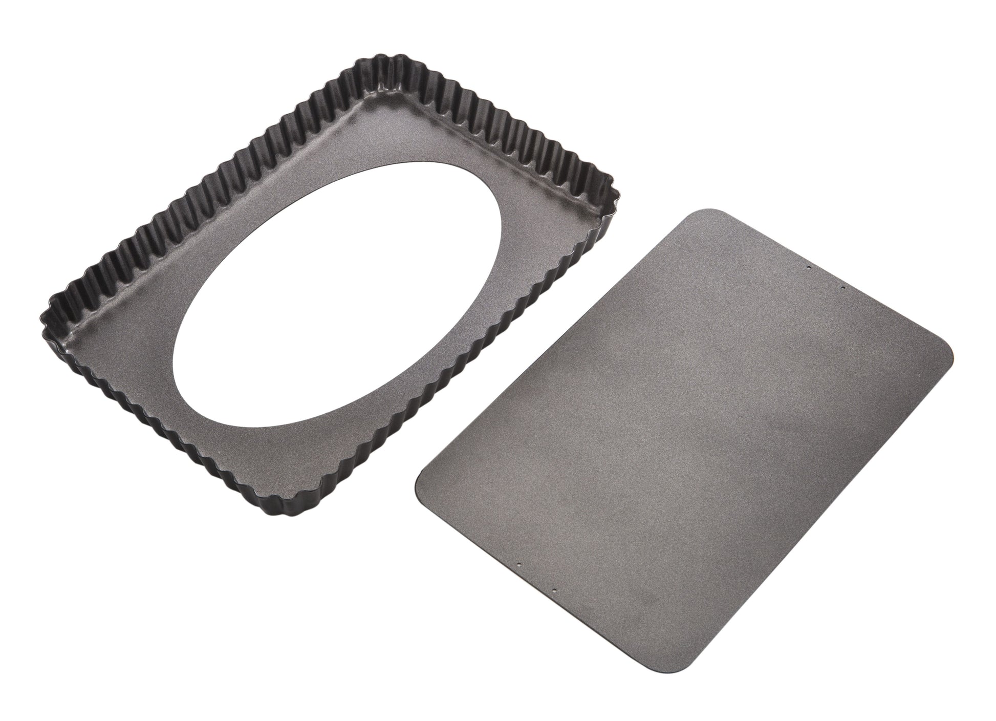 MASTERPRO QUICHE RECT 32CMX22CMX3.5CM N/S