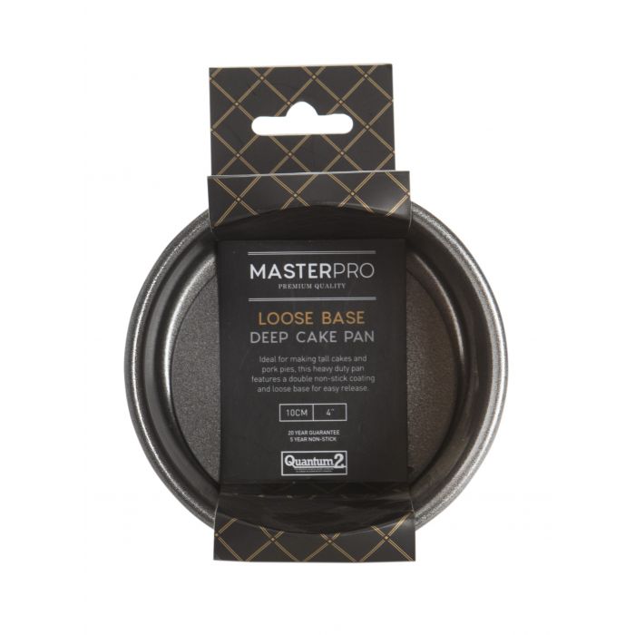 MASTERPRO RND CAKE TIN PAN 11.5X75CM LOOSE BASE N/S