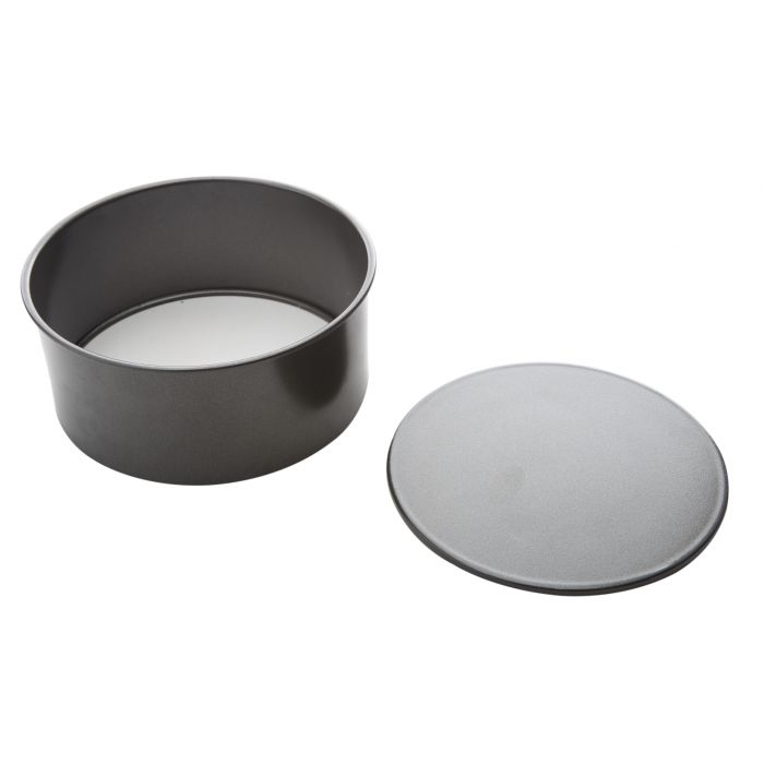 MASTERPRO RND CAKE TIN PAN 20CMX8CM LOOSE BASE N/S