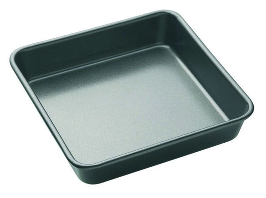 MASTERPRO SQ CAKE BAKING TIN PAN 24MX5CM N/S