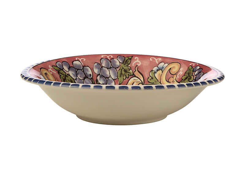 Maxwell & Williams Ceramica Salerno Pasta Bowl 21cm - Grapes