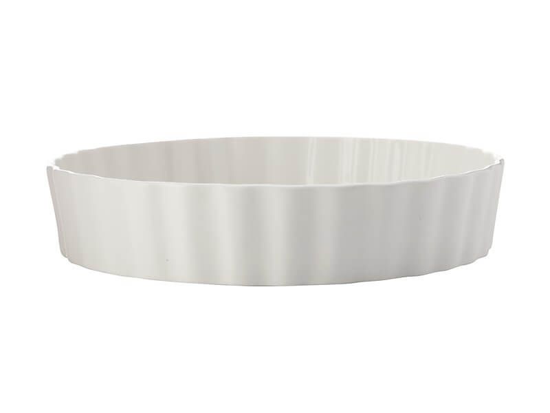 Maxwell and Williams Epicurious White Deep Quiche 25cm x 5cm