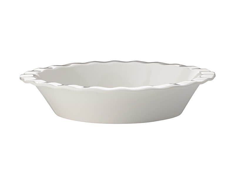 Maxwell and Williams Epicurious White Fluted Pie Dish 25cm x 5cm