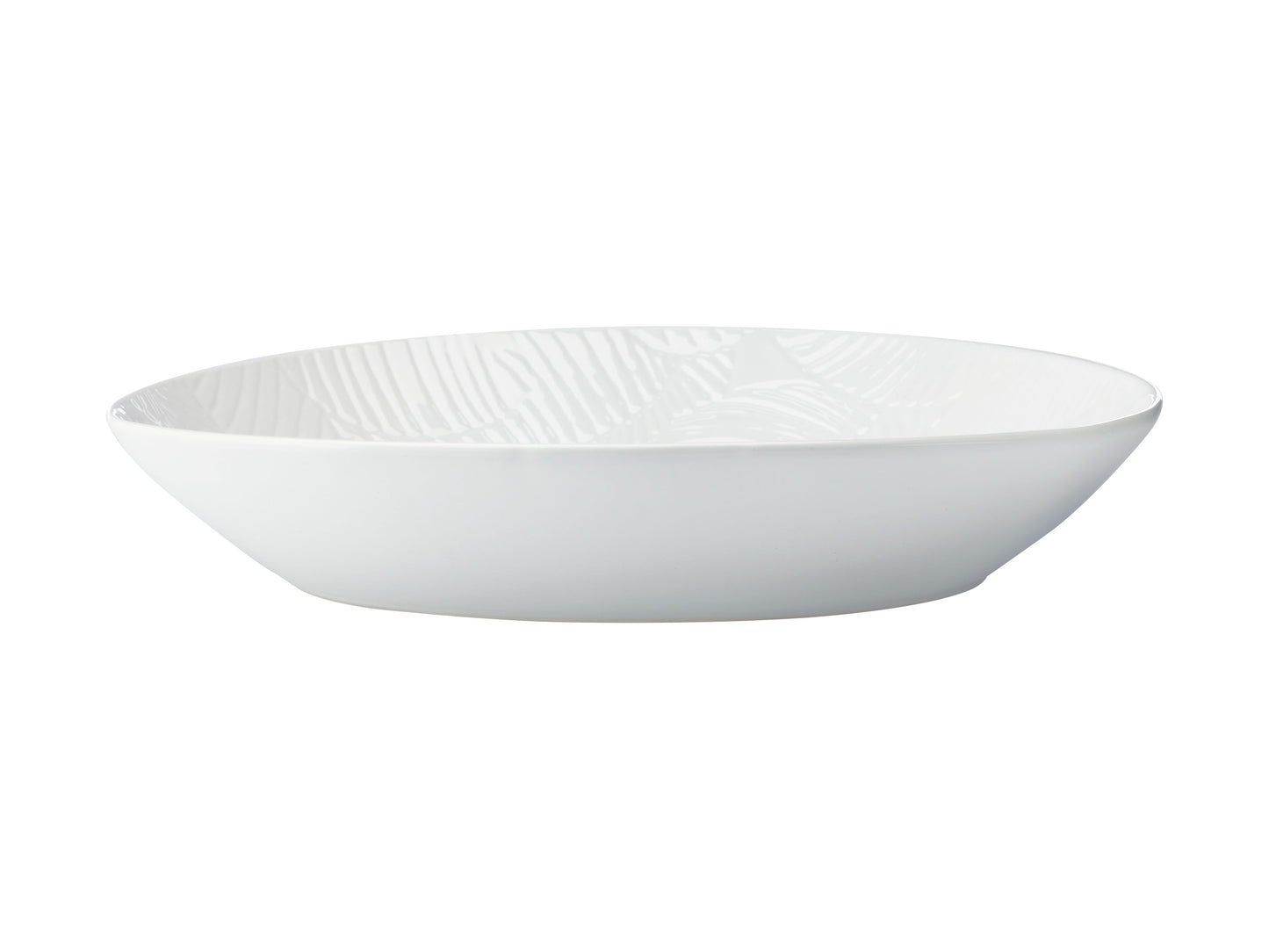 Maxwell Williams Panama Oval Serving Bowl 32x23cm White