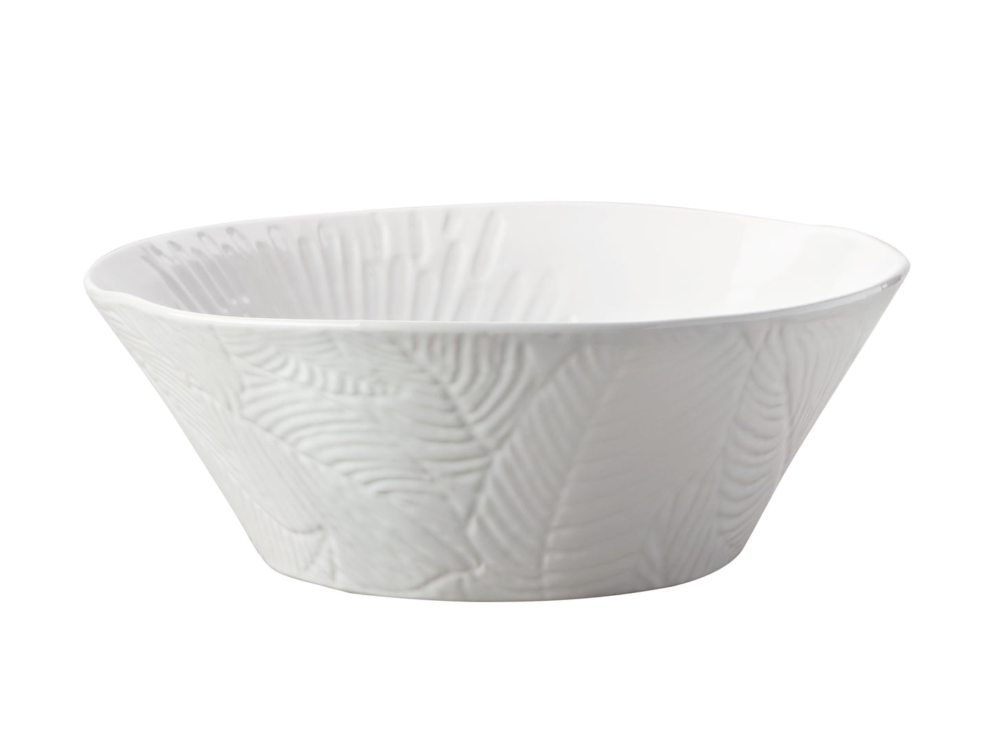 Maxwell Williams Panama Round Bowl White