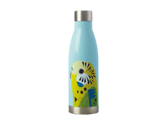 Maxwell & Williams Pete Cromer Insulated Drink Bottle Sugar Budgerigar