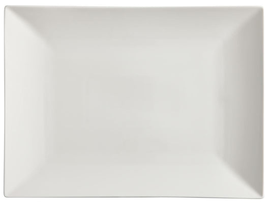 Maxwell & Williams White Basics Linear Rectangular Platter 40x30cm GB