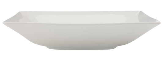 Maxwell & Williams White Basics Linear Square Shallow Bowl 26cm