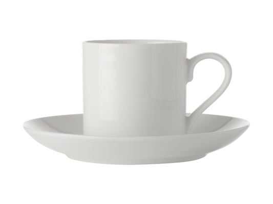 Maxwell Williams White Basis Straight Demi Cup & Saucer