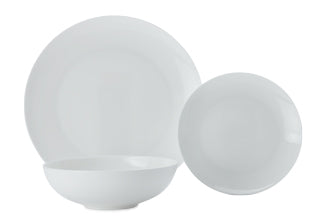 Maxwell & Williams Cashmere White 12 Piece Classic Rim Dinner Set