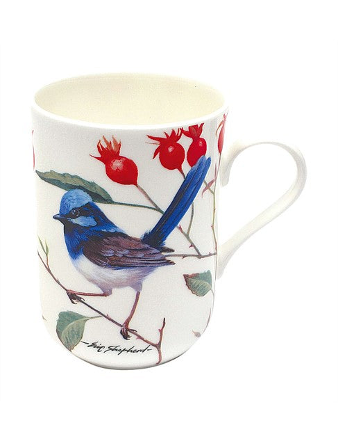 Maxwell and Williams Birds of Australia Blue Wrens Mug