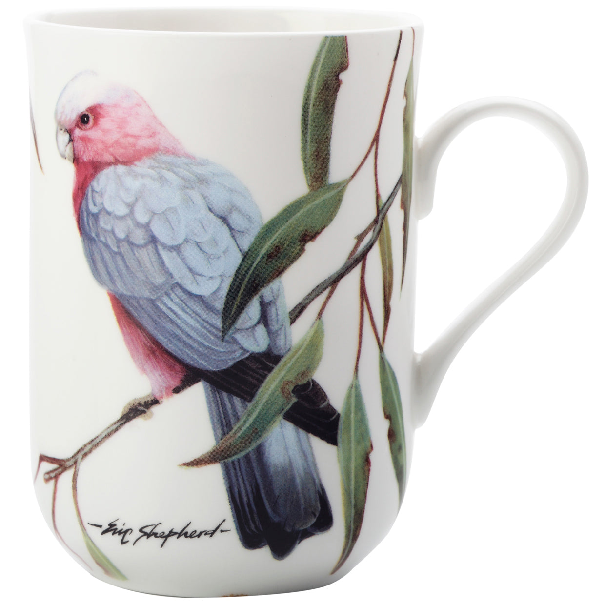 Maxwell and Williams Birds of Australia Pink and Grey Galah Mug 300ml