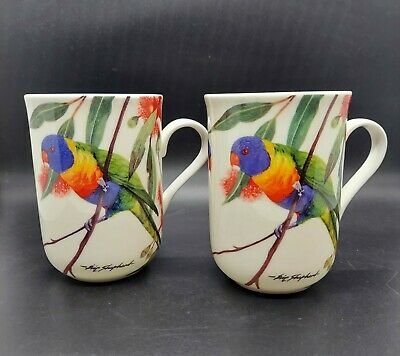 Maxwell and Williams Birds of Australia Pink and Grey Galah Mug 300ml