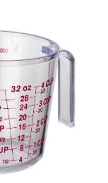 Measure Jug 1L 4cup Plastic Avanti