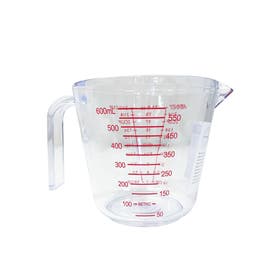 Measure Jug 600ml 2.5 cup Plastic Avanti