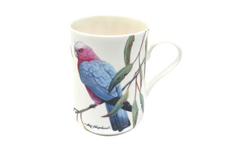 Maxwell and Williams Birds of Australia Pink and Grey Galah Mug 300ml