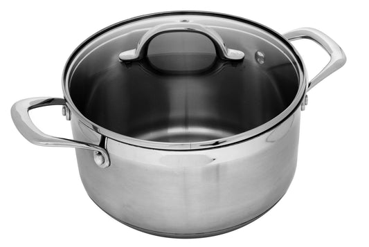 Swiss Diamond Premium Steel Cook Pot 24x13.5cm 6.2L