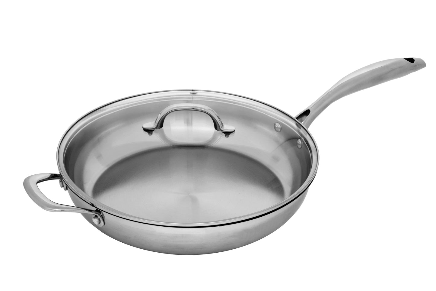 Swiss Diamond Premium Steel Saute Pan 28cm 4L