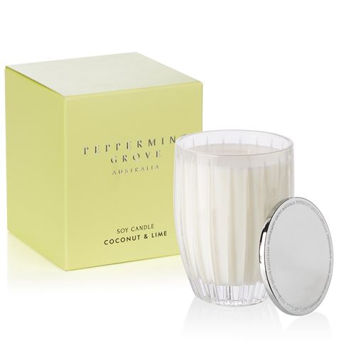 Peppermint Grove Candle Lemongrass Lime Large