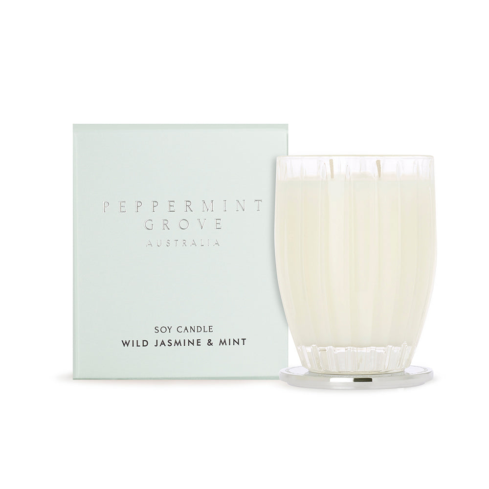 Peppermint Grove Candle Wild Jasmine & Mint Large