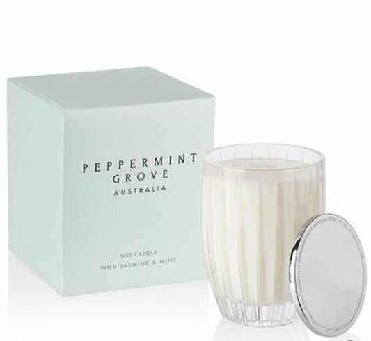 Peppermint Grove Candle Wild Jasmine & Mint Large