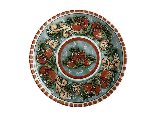 Maxwell & Williams Ceramica Salerno Round Platter 36cm - Pomegranates