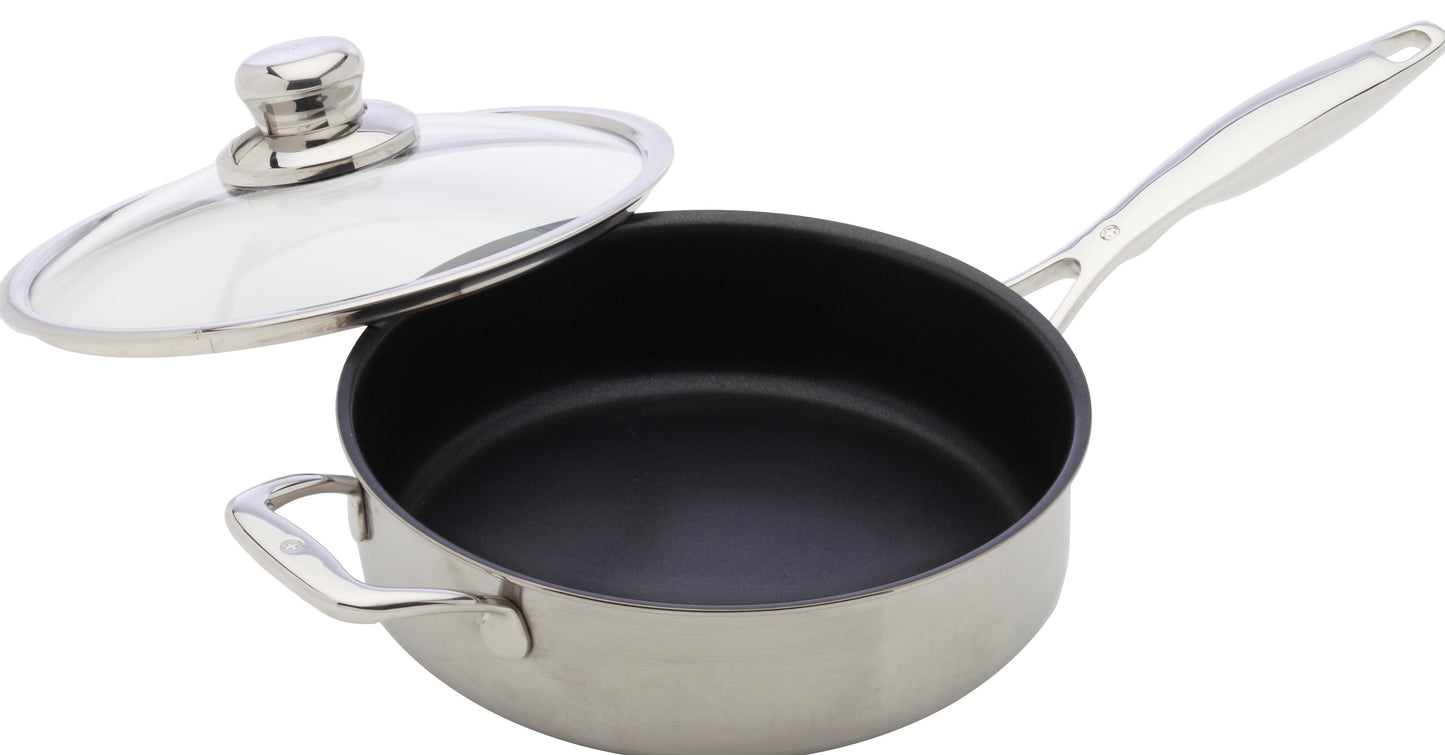 Swiss Diamond Non Stick Clad Induction Sauté Pan 24cm