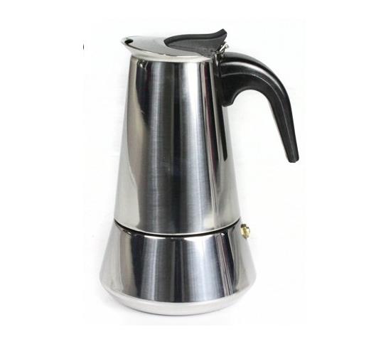 STAINLESS STEEL ROMA 10 CUP ESPRESSO MAKER