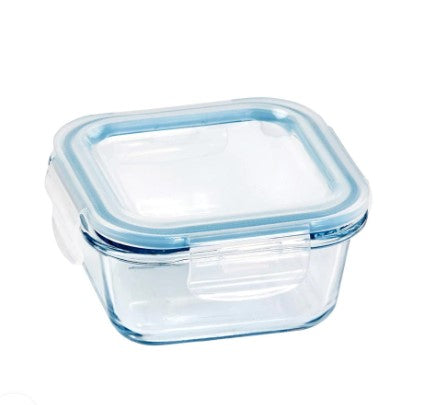 Wiltshire Glass Container Square 300ml