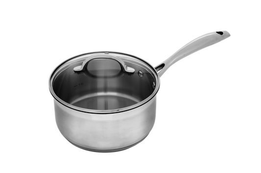 Swiss Diamond Stainless Steel Sauce Pan Set of 3 Pieces 16cm/18cm/20cm