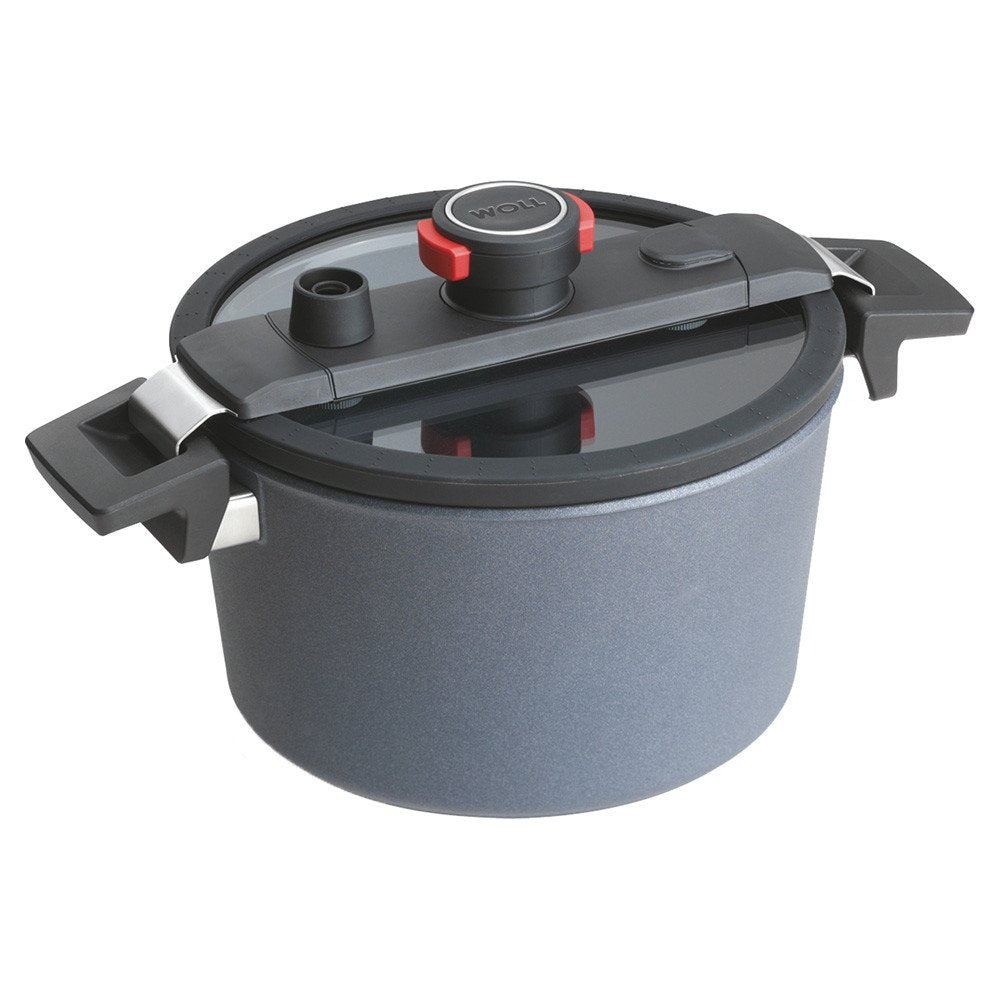 Woll Diamond Active Lid Low Pressure Pot Fixed Handles Induction 24cm