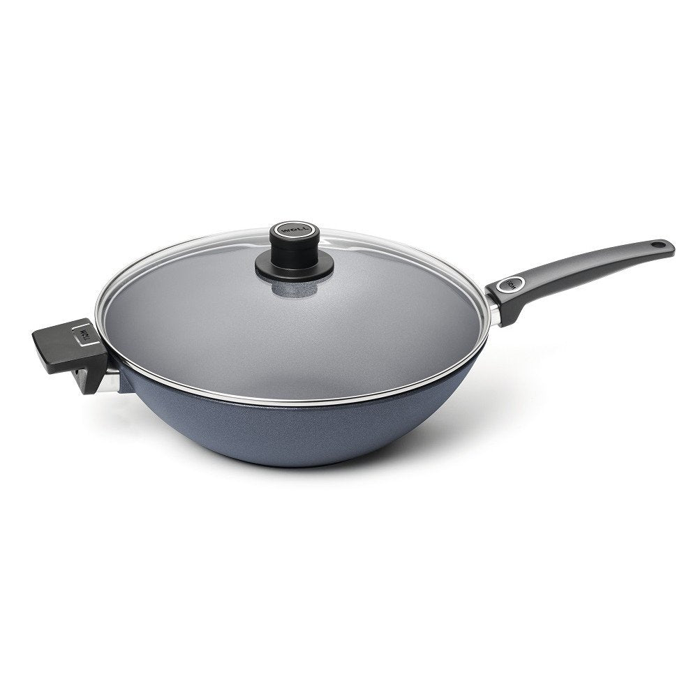 Woll Diamond Conduction Wok Fixed Handles 34cm