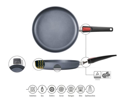 Woll Diamond Induction Frypan Detachable Handle 20cm-1