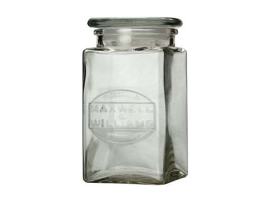 Maxwell and Williams Olde English Storage Jar Glass 1Litre