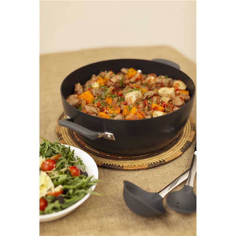 Anolon Endurance+ 30cm casserole pan with lid durable non-stick cookware for home cooking