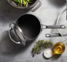Anolon Endurance+ Nonstick Covered Saucepan 16cm 1.9L with tempered glass lid
