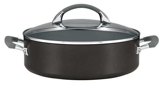 Anolon Endurance Plus 28cm 4.7L sauté pan with nonstick surface and ergonomic handle