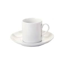 Maxwell Williams White Basis Straight Demi Cup & Saucer