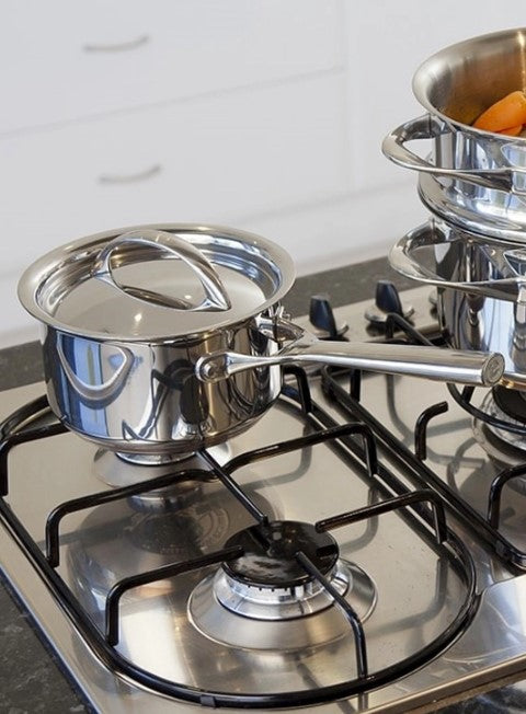 High-quality stainless steel cooking pot suitable for daily kitchen use